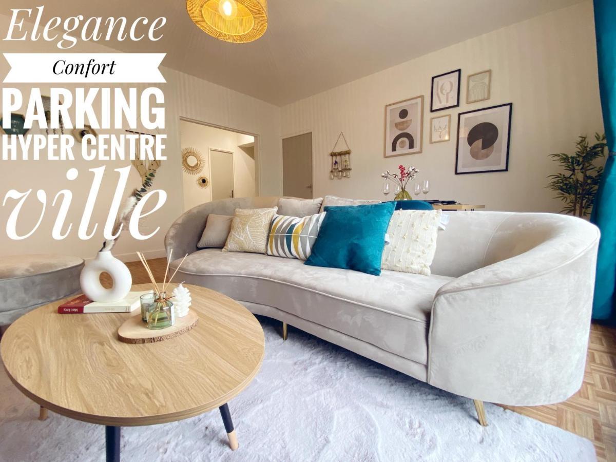 Confort & Elegance En Ville Avec Parking Gratuit Le Mans Dış mekan fotoğraf